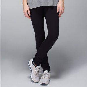 Lululemon Skinny Groove Pant *Full-On Luon blk 6